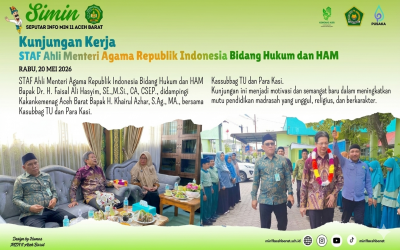 Staf Ahli Menag RI Kunjungi MIN 11 Aceh Barat, Berikan Motivasi Peningkatan Mutu Pendidikan